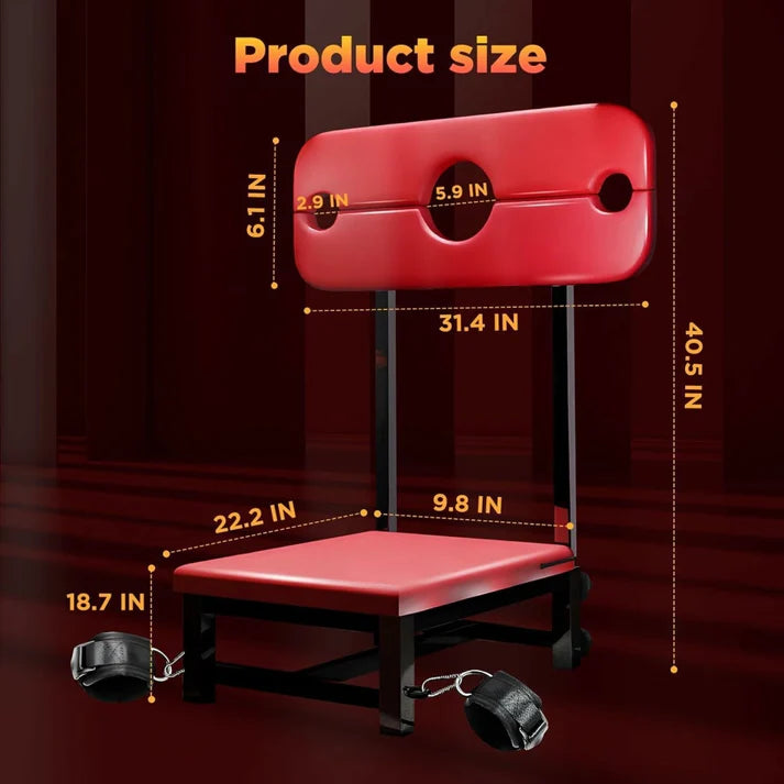 Bondage Sex Bench With Neck And Wrist Support Slots
