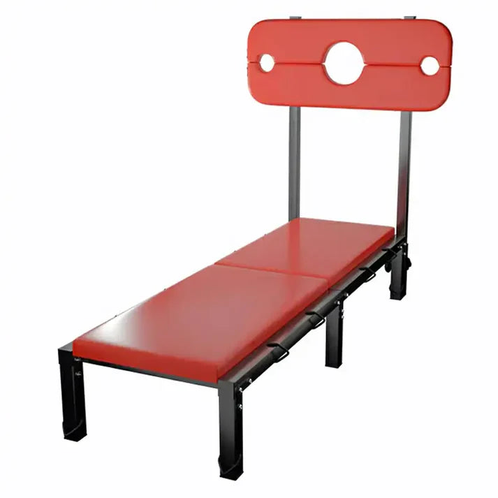 Bondage Sex Bench With Neck And Wrist Support Slots