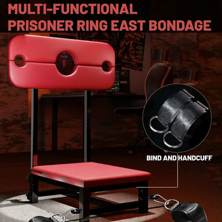Bondage Sex Bench With Neck And Wrist Support Slots