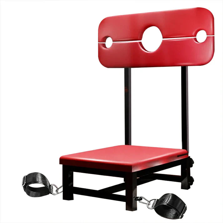 Bondage Sex Bench With Neck And Wrist Support Slots