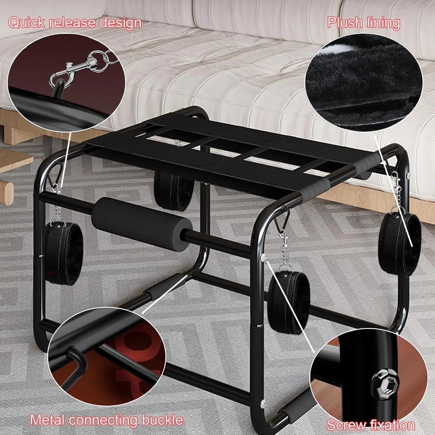 Premium Couples' Sex Chair can Bondage