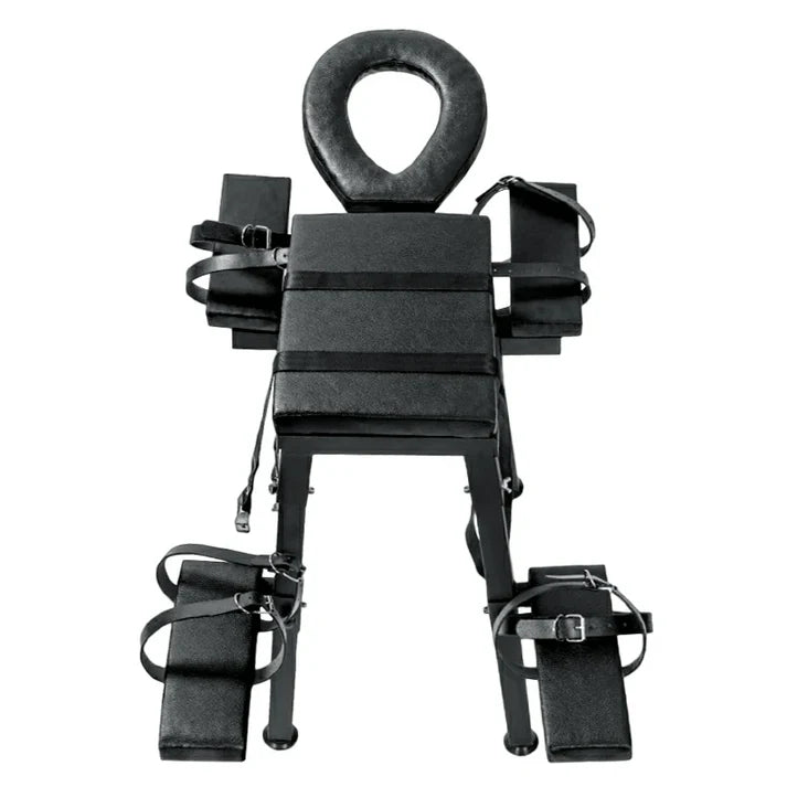 Sex Bench with Adjustable Wrist Straps