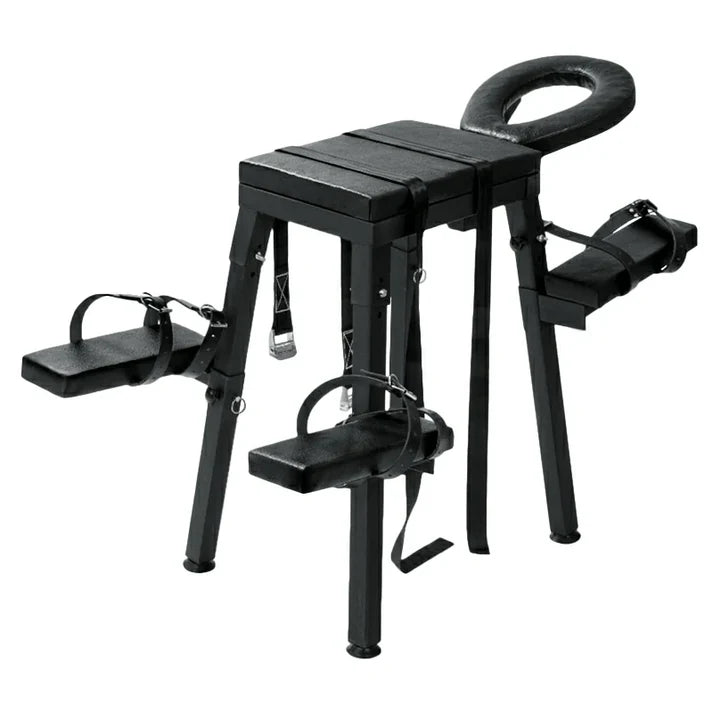 Sex Bench with Adjustable Wrist Straps