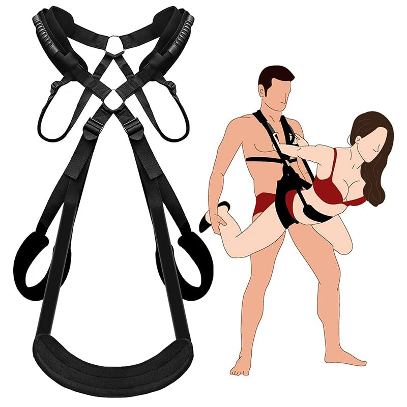 Bondage Sex Swings with Waist Straps Support