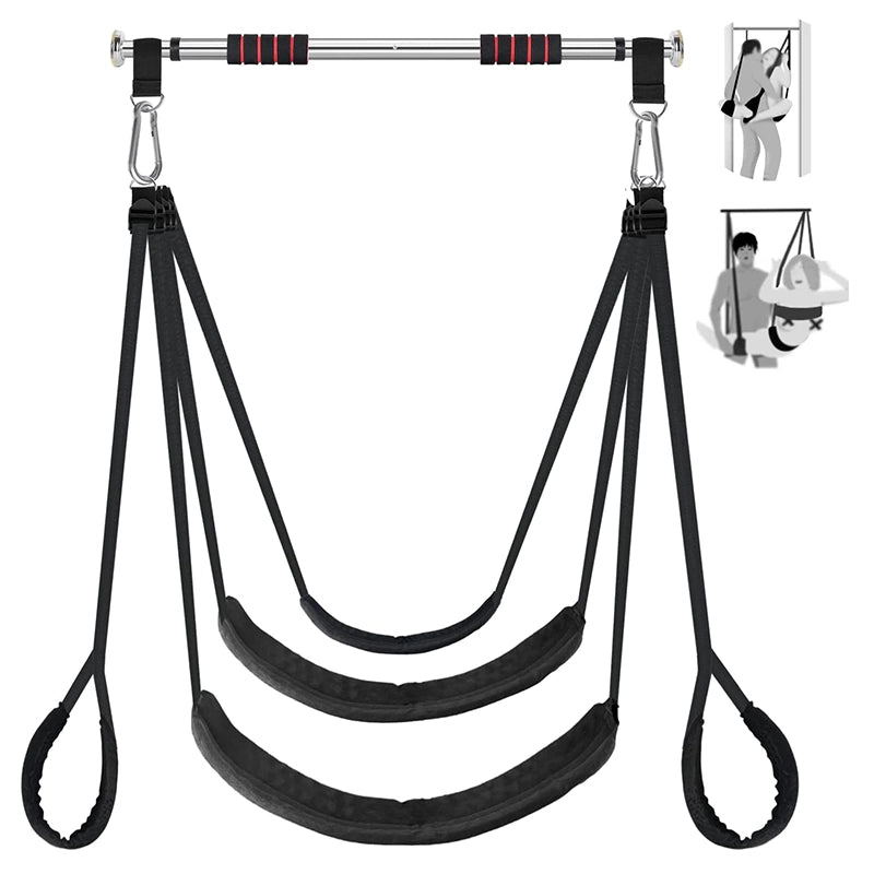 Portable Door Sex Swing with 3 Cushion