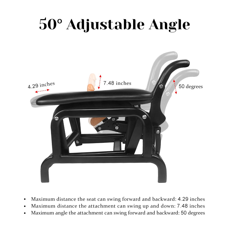 Heavy Duty Self Sex Rocking Chair With Dildo