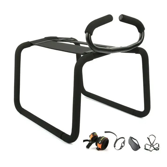 Bouncing Premium Sex Chair With Armrests And Inflatable Cushion
