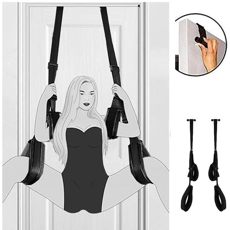 Adjustable Door Sex Strap Hold up to 400lbs
