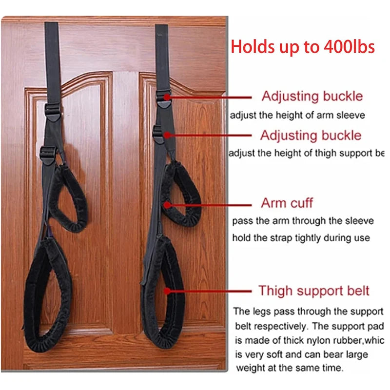 Adjustable Door Sex Strap Hold up to 400lbs