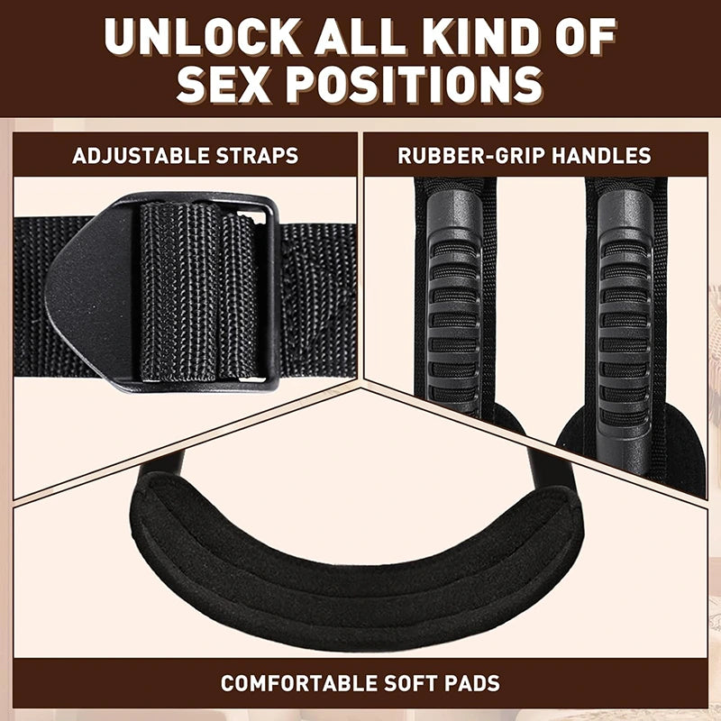 Bondage Sex Swings with Waist Straps Support
