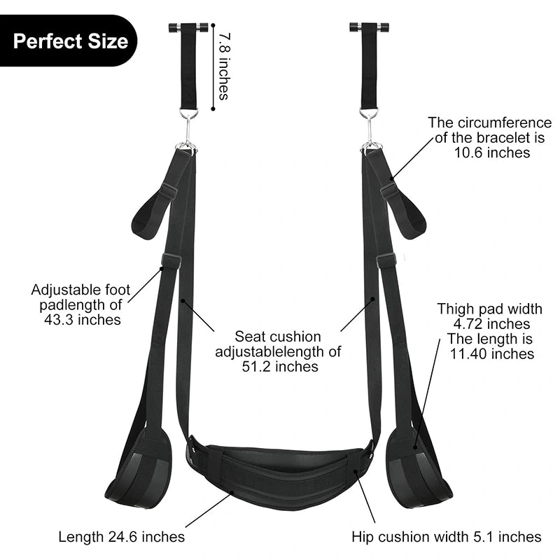 Adjustable Hanging Door Sex Sling