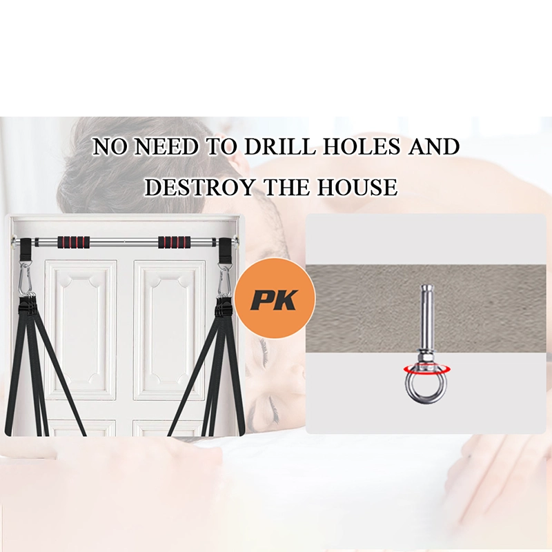 Portable Door Sex Swing with 3 Cushion