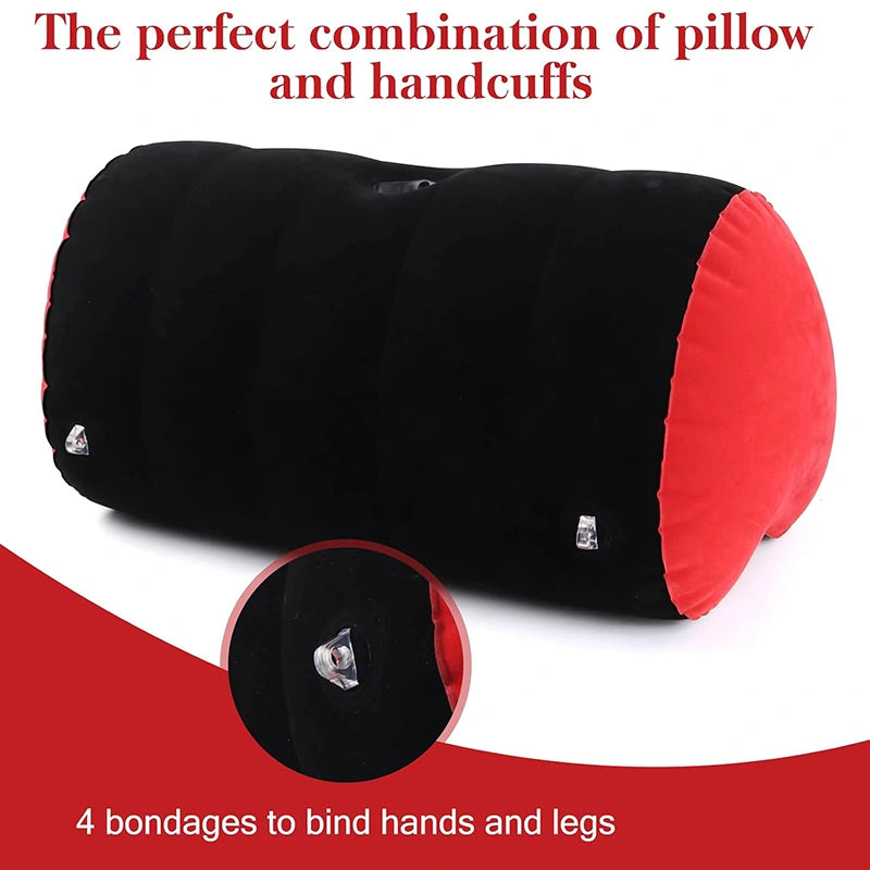 2 in 1 Bondage Inflatable Sex Pillow