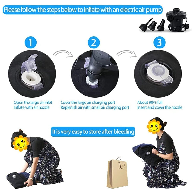 Portable PVC Flocking Inflatable Sex Sofa